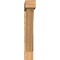 Ekena Millwork Traditional Block Smooth Bracket w/ Offset Brace, Western Red Cedar, 7 1/2"W x 46"D x 46"H BKT0806X46X46TRA05SWR - alternate 3